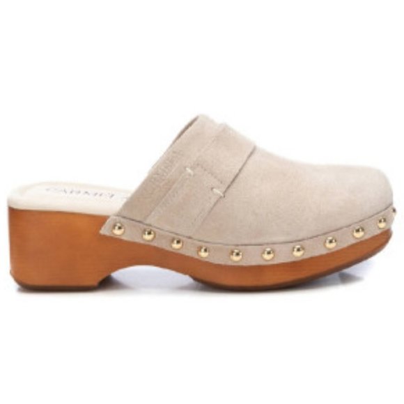 new CARMELA Leather studded  clogs   492M0 - Picture 2 of 7